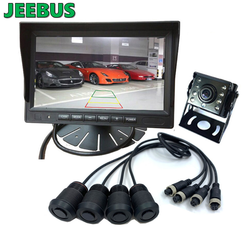 Večeře HD Night Vision Camera s radarovým parkovací senzorem pro vozidlo Camper Sedan