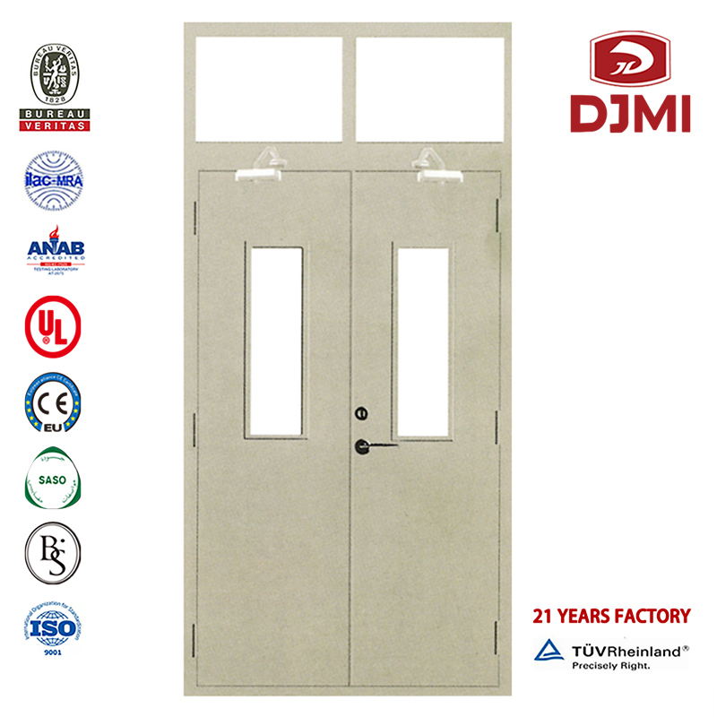 Čínská tovární cena dveří v Bangladéši Ocelové protipožární dveře Vysoce kvalitní bezpečnostní protipožární BS 476 ocelové protipožární dveře Levné důkaz komerční Malajsie Ocelové protipožární dveře na F...