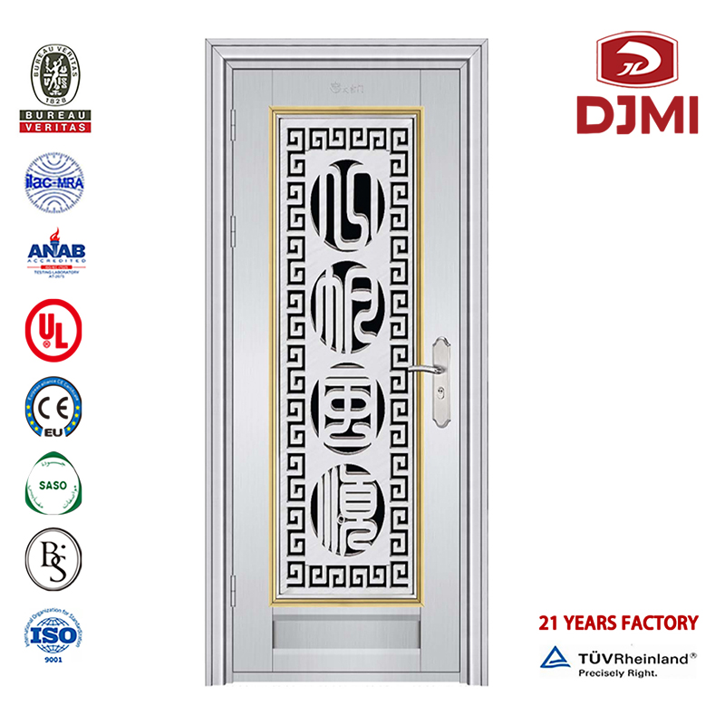 Dveře Čínské továrny Outer Leisure Security Vlastní design španělské style painting with Lock System Stainless Steel Door Sheet High Quality Exterior Výrobce Bezpečnostní dveře a Windows Painting Stainless Steel Grill Door S...