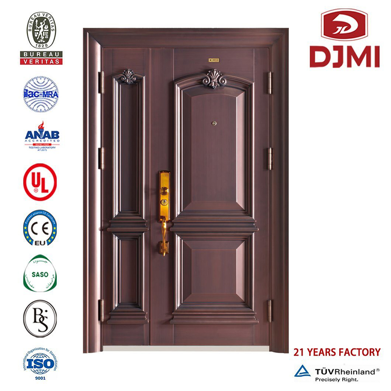 Nový design Dobrý levný Iron Residential Entry Doors Hlavní dveře značí zbrusu nové King Doors Čína Luxury Security Steel Přední dveře Designs Hot Prodej tureckých bezpečnostních dveří Indický hlavní design