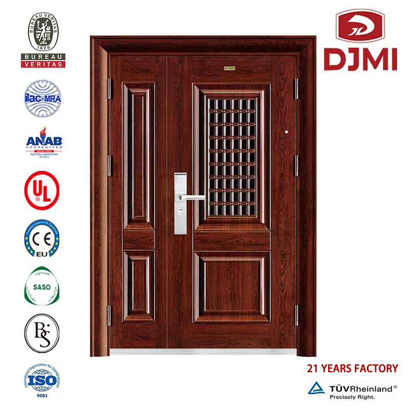 Profesionální China Dodavatel Cheap Steel Security Entry Exterior Metal Door SlabsNew China Dodavatel Exteriér Security Design Exterior Security Design Externí ocelové dveře Značka nový domácí design pro Indii Exteriér Securit...