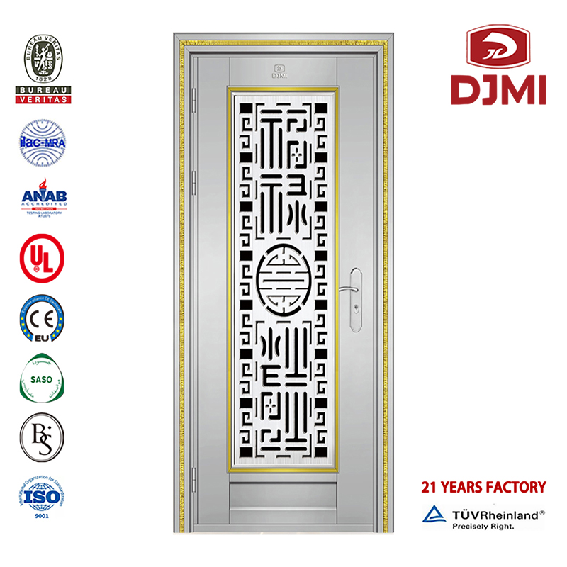 Handle Lock Stainless Steel Chinese Factory Security (Bd) Grill Stainless Steel Main Designs Double Door s China House Design Commercial Double Exterior Doors Designs Top Quality Stainless Steel Entry Door