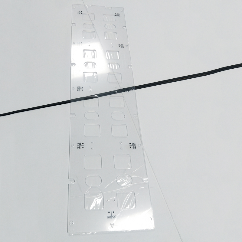 BOPU Velkoobchodní krytí baterie 3.1MMPC Průhledná deska Power Baterie Modul Cover