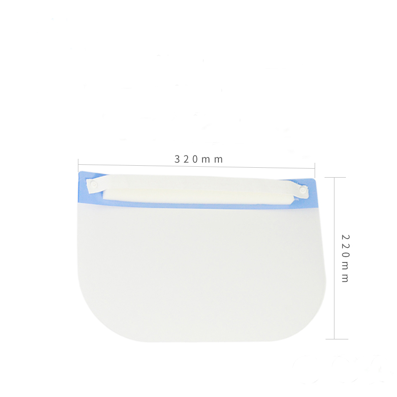 OEM ODM Protector or facial Clear Shield Face Protective Shields EN166 s nastavitelným pásem