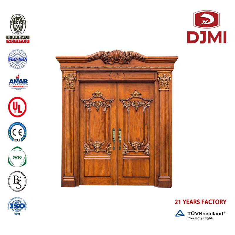 Nové nastavení Barva dveří Recilated Wood Latest Design Interiér Wood Doors Čínské továrny Gates znovu nabádány Dveře WPC Kůže pro Wood Door High Quality Sliding Hardware Porte vnitřní dřevo uvnitř dveří v Libanonu
