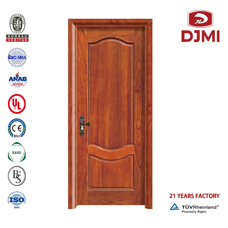 Vlastní dveře skluzavky Wood Door Design nové nastavení Poloviční vnitřní dveře Wooden Entry Door Glass Chinese Factory Oak Velká budova Mahogany Pevný vstup Půl Wood Wood Dvířka