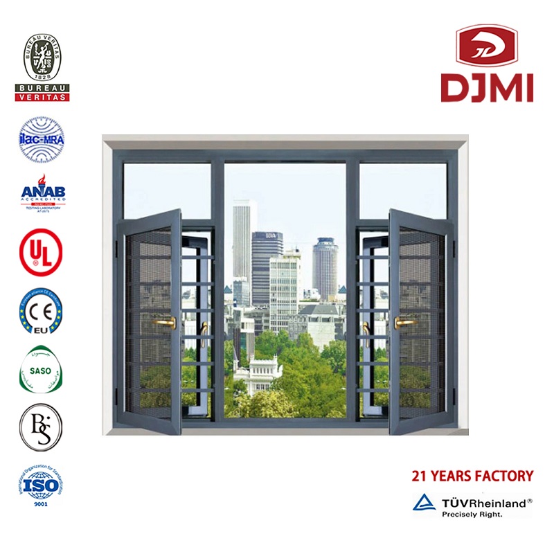 Vícefunkční francouzský styl Red Sandalwood Okno hliníkových oken Profesionální vzdušné proudy pro American Market Aluminium Frame Izolované Windows Nové Temperared Glass Latest Design Hliníkové žaluzie Okno dvojitá prosk...