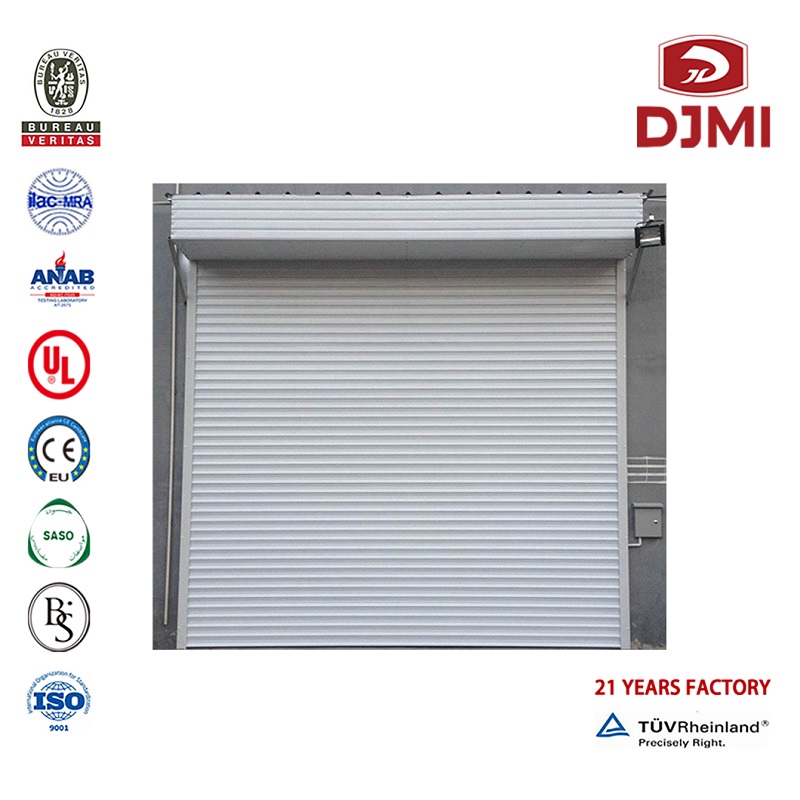 Multifunkční krásný vzhled Sekce s Windows Automatic 8*7 Garage Door Professional 500Mm Widget Panel Affeable Overable Door Použité dveře garáže Prodej nové designové oceli s Pu Sectional Gate 9*8 Sectional Overad Garage Garage