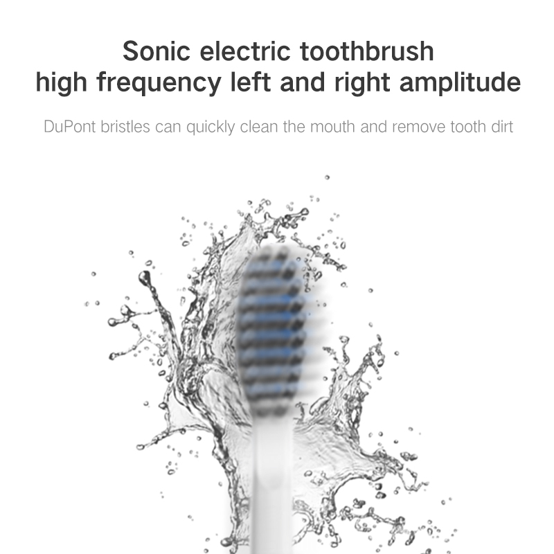 Horký dospělý orálnínano Sonic silný dobíjecí inteligentní elektrický zubní kartáček zubní čistič