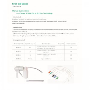 Bezpečnostní ruční sací čerpadlo
