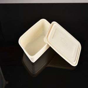 Vysoce kvalitní kompostovatelná biologicky rozložitelná kukuřičná polední krabička