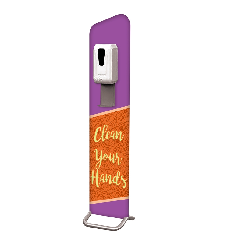 TMJ710 Stolní stojan pro veřejné snadné montáž Levné kovové ruční Sanitizer Display Rack