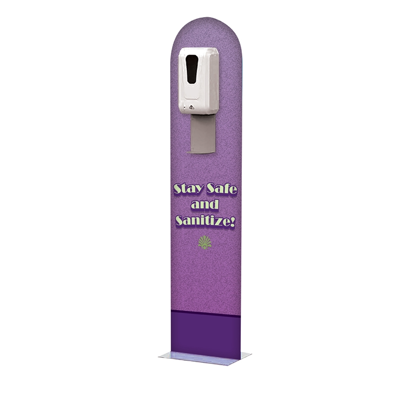 TMJ7113 Patro Standing Hand Sanitizer Disenser Display Stand with Holder Portable Hand Sanitizing Stand Display