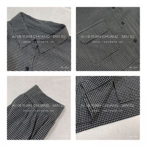 Loose-fitting design Minimalist Stylish Casual Solid color Tinted color bavlna a povlečení oversized custom 15609 Shirt Dresses