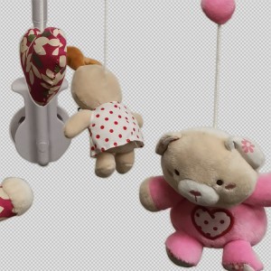 Hudební mobil: medvěd a králík