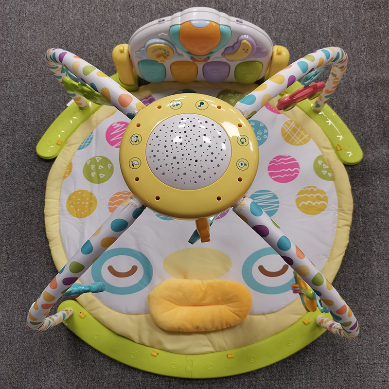 Plastová kulatá dětská aktivita playmat/playtělocvična -kachna