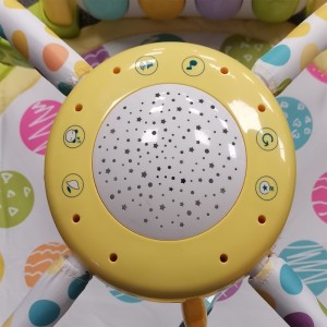 Plastová kulatá dětská aktivita playmat/playtělocvična -kachna