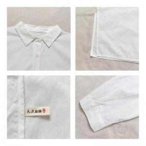 Loose-fitting design Minimalist Stylish Casual Solid color Striped Checked oversized custom 17832 Loose Shirt