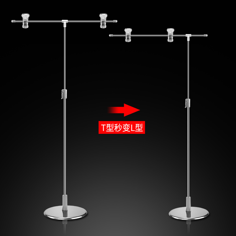 TMJ717 POP desktop display stand adjustable billboard supermarket plakát stánek pro propagaci podlahových kovů