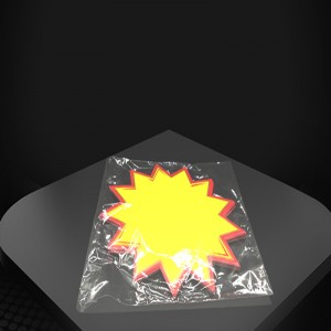 TMJ PP-718 Supermarket Poster for Retail Store velkoobchodní rukopis Papír PRICE TAG custom Label Sticker Card Burst Sign pop