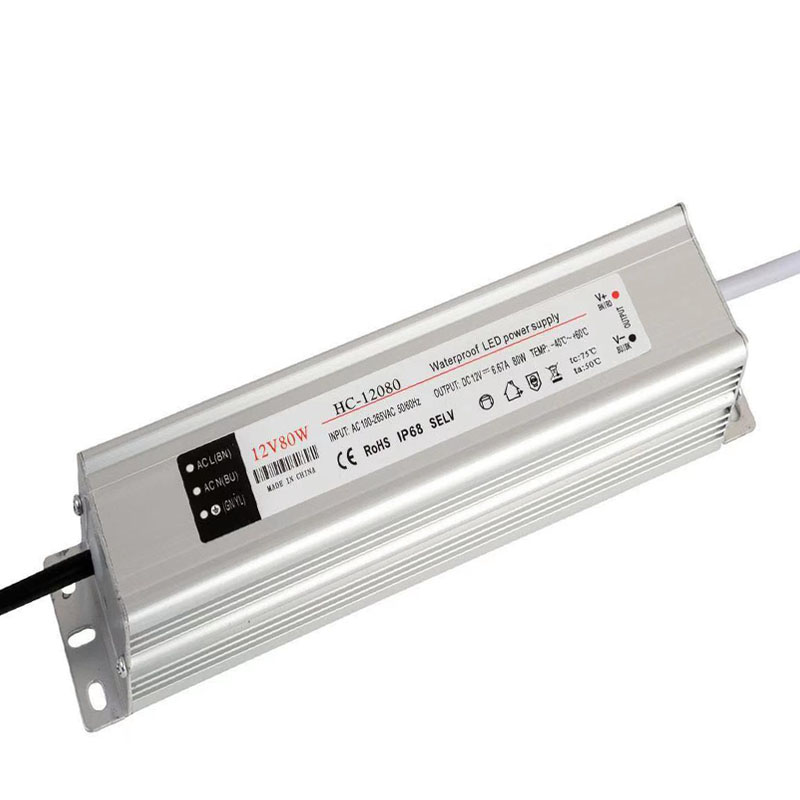 12V 80W Vysoce kvalitní převodník napájecího zdroje LED modul Nízký výkon pro LED světlo