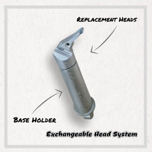 Systém vyměnitelné hlavy Emet \\/ Nástroje na obrábění \\/ soustružení hliníkových nábojů kol