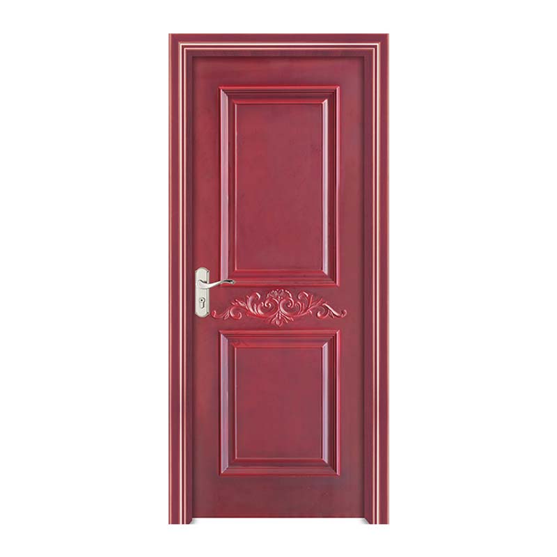 Čína WPC dveře kůže Paint dřevěné houpačky interiérové ​​dveře zvukotěsné dveře odolné proti plísním se zámkem