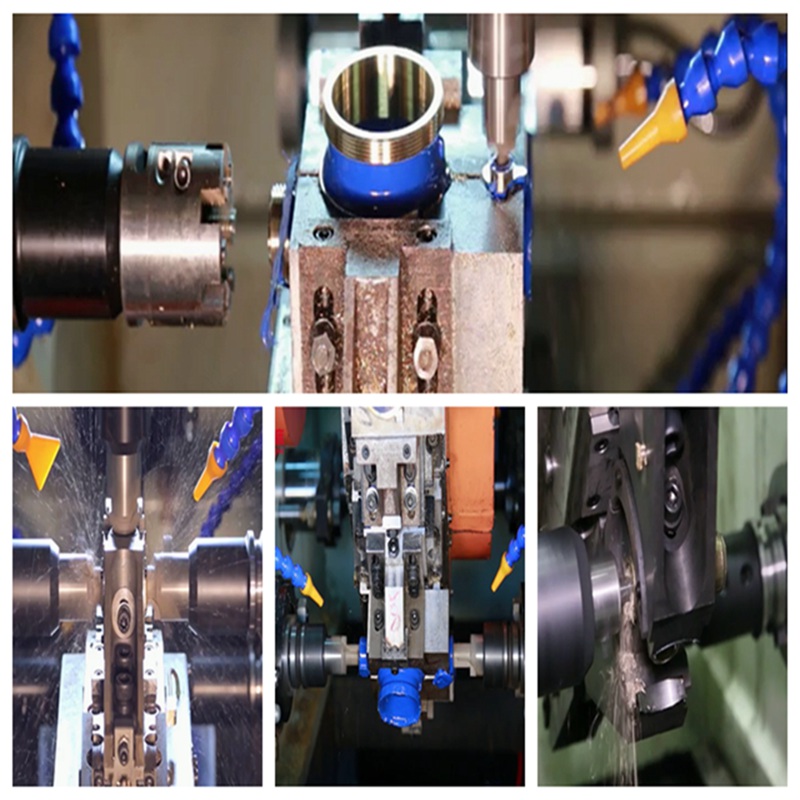 Polo Servo Tři směrování Osm stanice 11 Axis Pre-Filtr Rotary Transfer Machine