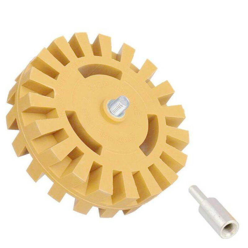 4 Inch Rubber Erass Wheel Whizzy Wheel Vinyl dekal odstraňovač pro vrtání