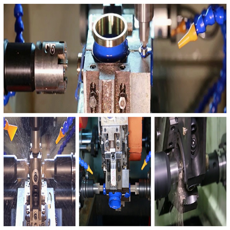 TříDirection Six-Station Five-Axis Three-Way Pipe Fitting Special Machine