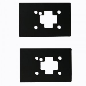 Ohnivzdorný izolační plech PC Izolační plech GE-EFR95 Černé protipožární izolační těsnění