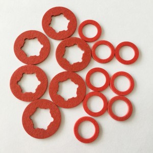 Kulatý rychlý papír odolný proti vysoké teplotě, ohnivzdorný červený rychlý papír, elektroizolační papír