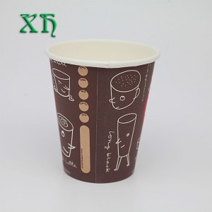 10oz hnědé kávové papírové kelímky, jak vyrobit papírový kelímek