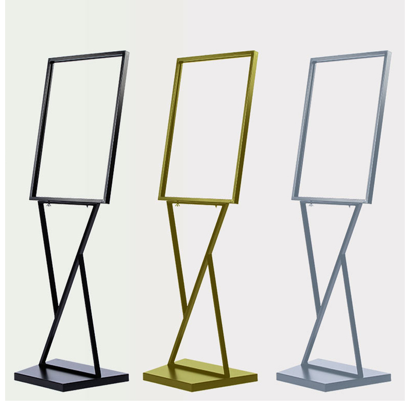 MJ PP-558 A frame stable possible reklamní mobilní plakát banner foldable plakát stánek