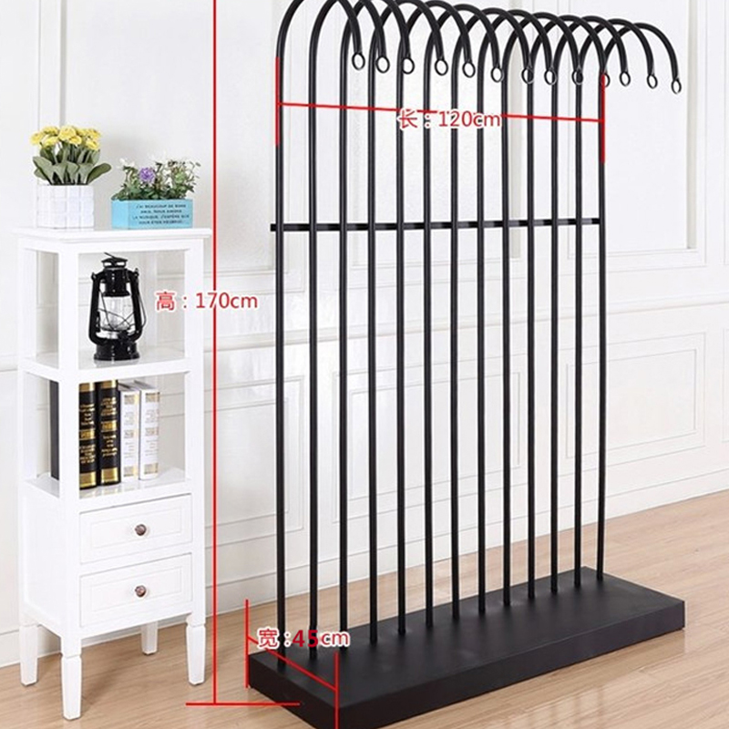 TMJ PP-567 Gold Retail Store Fixture Garment Shop Zařízení Display Rack