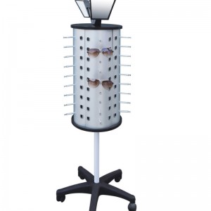 TMJ PP-572 Kovové podlahy Rotující sluneční brýle Zobrazit výstavu stojanů