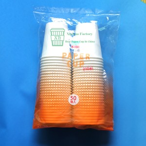 7oz 210ml vodního papírového poháru trh s japonskou večeří