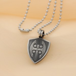 Velkoobchod z nerezové oceli Anti Black přívěsek Itálie náhrdelník