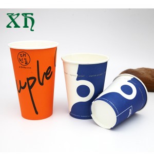 8.12.16 oz papírové kelímky s jednou stěnou