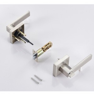 S7802 Klíčový vstupní pákovou zámk pro vnější dveře, přední dveře, knoflík pro těžké dveře