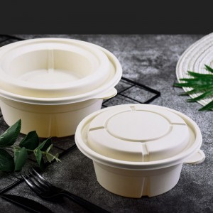 Disposable takeach food packages kontejnery biologicky rozložitelný polední box biologicky rozložitelný kontejner