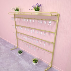 TMJ PP-580 Movité hákové police věšet náušnice náhrdelník šperkovnice