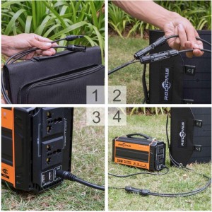 60W Skládací vak na solární energii