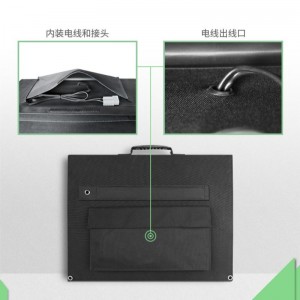 80W Skládací solární vak