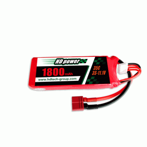 HD POWER 1800mAh 35C 3S 11.1V lipo baterie