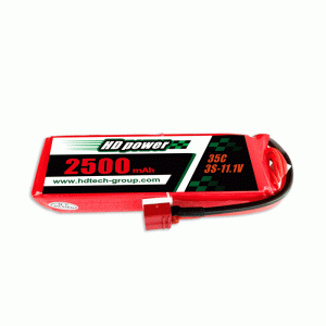 HD POWER 2 500mAh 35C 3S 11,1V lipo baterie