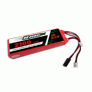 ETOP POWER 2100mAh (A) 20C 2SS 6,6V LiFe baterie pro přijímač a vysílač