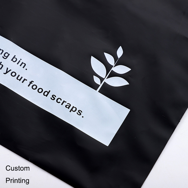 Vlastní design Kompostable Postage Bag Eco Friendly Cornškrob Mailer Bag Biodegradovatelný Express Bag