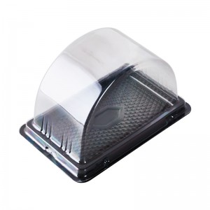 Eco Friendly Biodegradable Compositable Cake Packing Box environmentálně čistý blistr box pro dorty