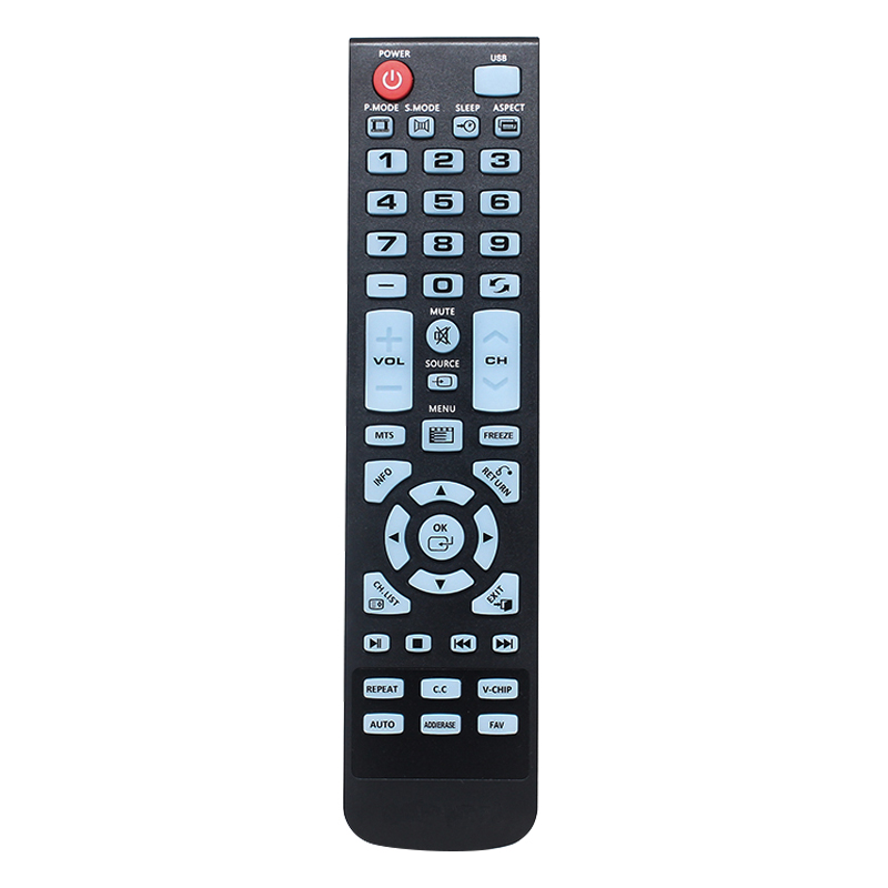 Na zakázku vyrobený bezdrátový lcd tv ovladač multifunkční univerzální LED LCD TV dálkové ovládání IR dálkové ovládání